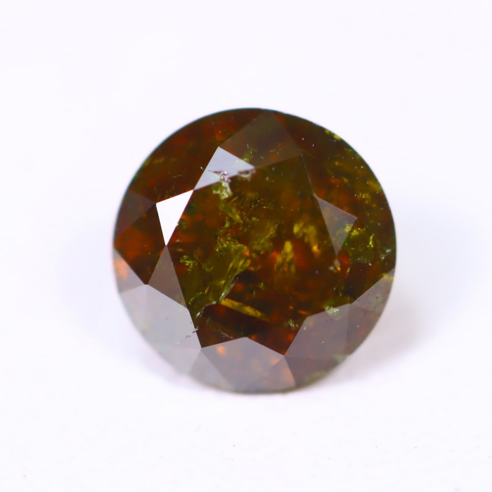 0.60ct Cognac Round Diamond 5.3mm - Natural Diamond, Loose Diamond, 844D: Ksmith Heritage Auctioneers Subject: Natural Diamond Origin: Africa Treatment: Unheated