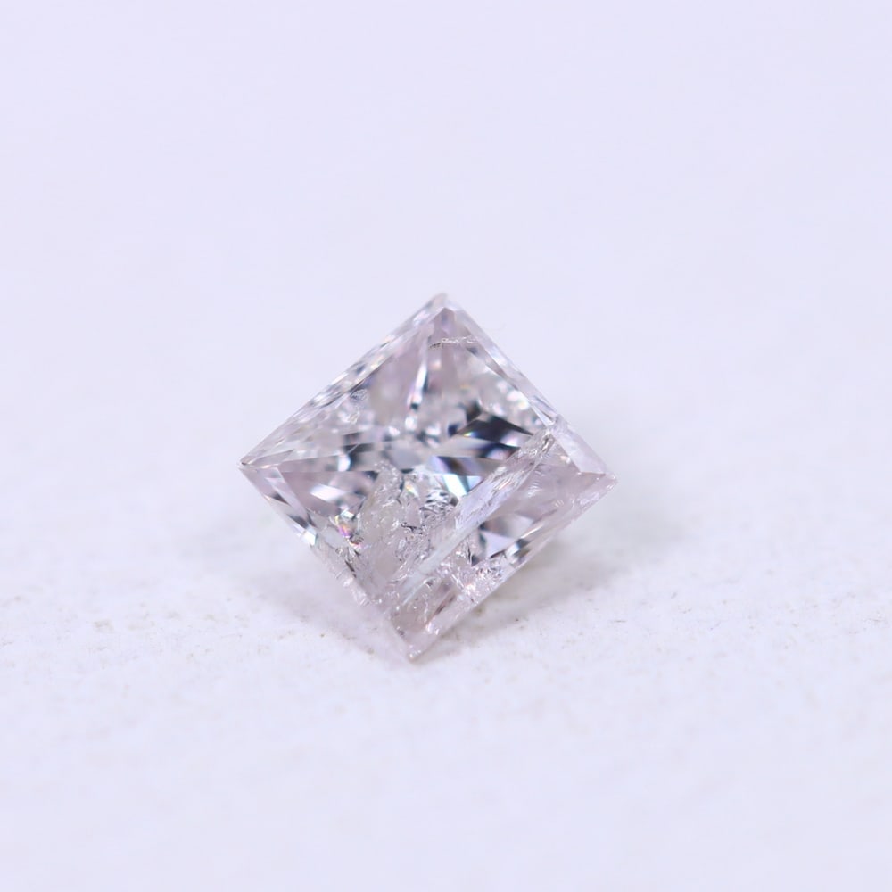 0.16ct Pink Princess Diamond 2.98x2.85mm - Natural Diamond, Loose Diamond, 676D: Ksmith Heritage Auctioneers Subject: Natural Diamond Origin: Africa Treatment: Unheated