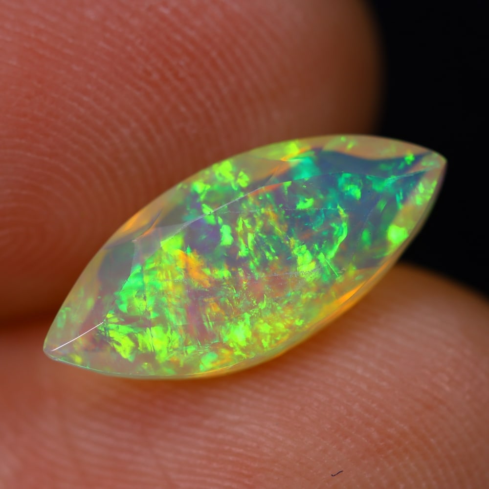 1.78Ct Welo Opal Polished - Ethiopian Opal , 393E (1 of 6)