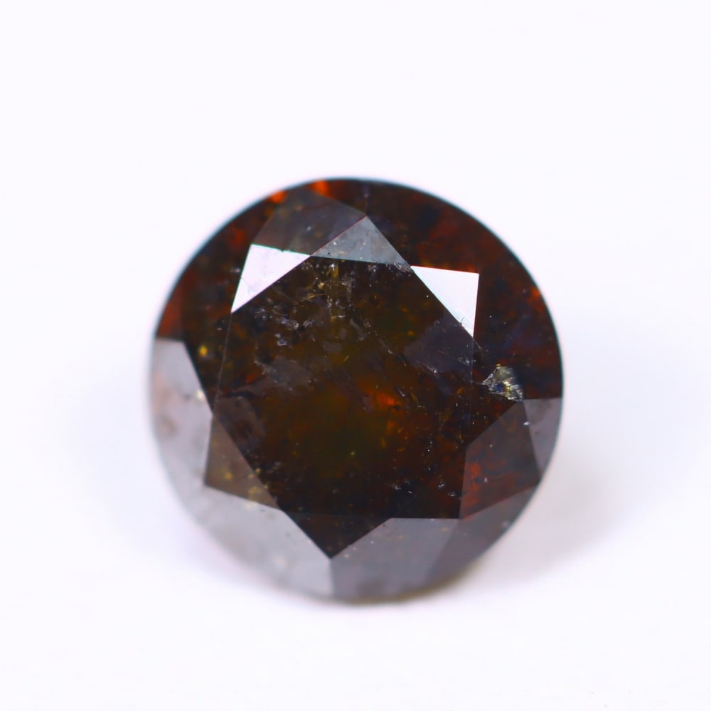 0.70ct Cognac Round Diamond 5.4mm - Natural Diamond, Loose Diamond, 819D: Ksmith Heritage Auctioneers Subject: Natural Diamond Origin: Africa Treatment: Unheated