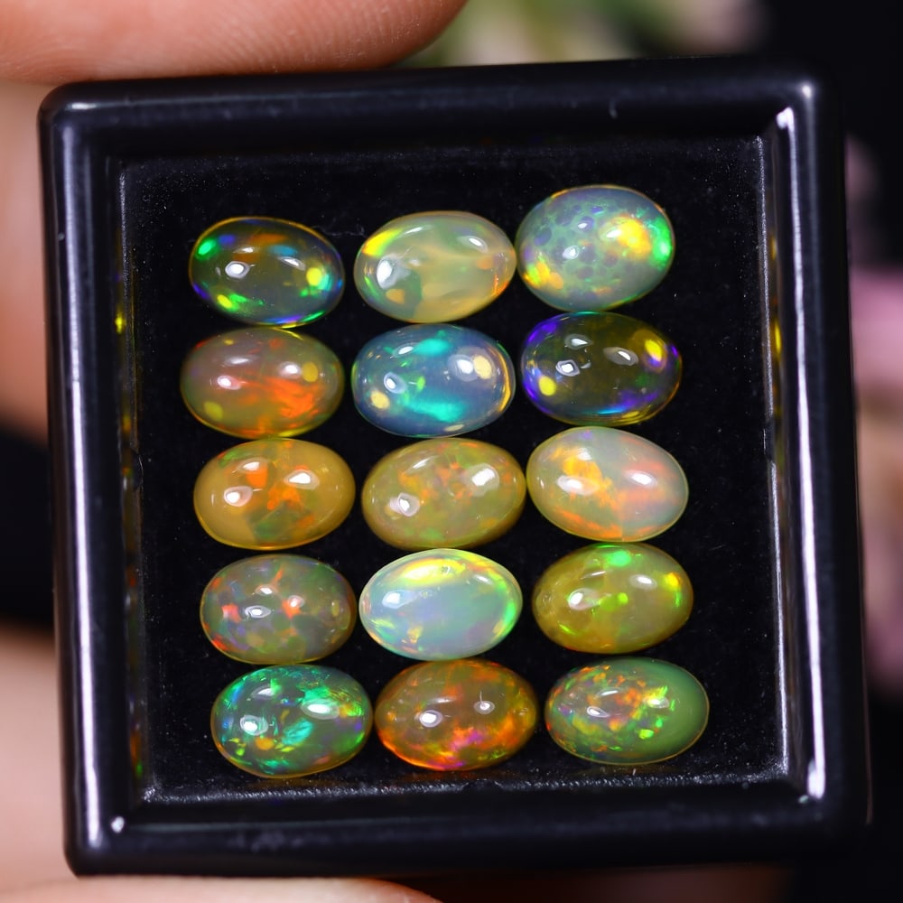 4.96Ct Welo Opal Lot - Ethiopian Opal, 1096B (1 of 4)
