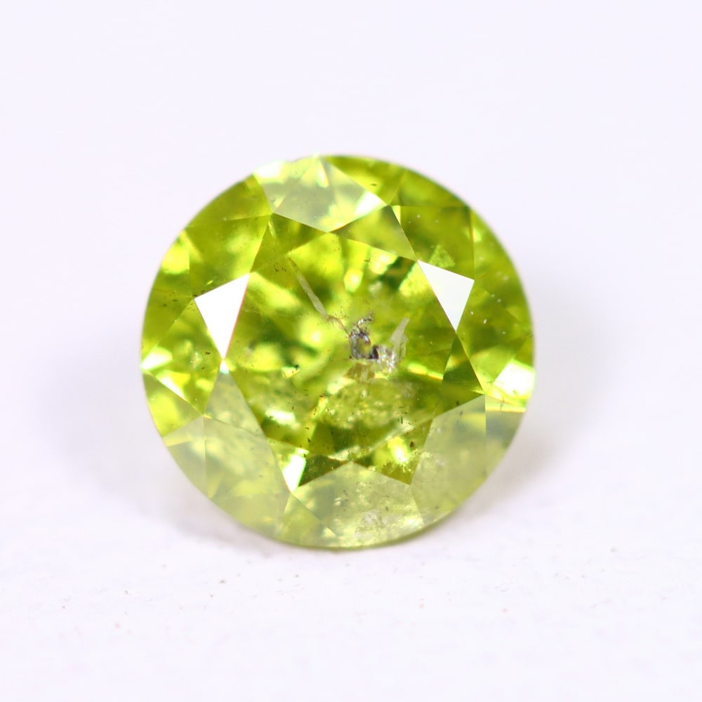 0.36ct Yellow Round Diamond 4.5mm - Natural Diamond, Loose Diamond, 162DD: Ksmith Heritage Auctioneers Subject: Natural Diamond Origin: Africa Treatment: HPHT