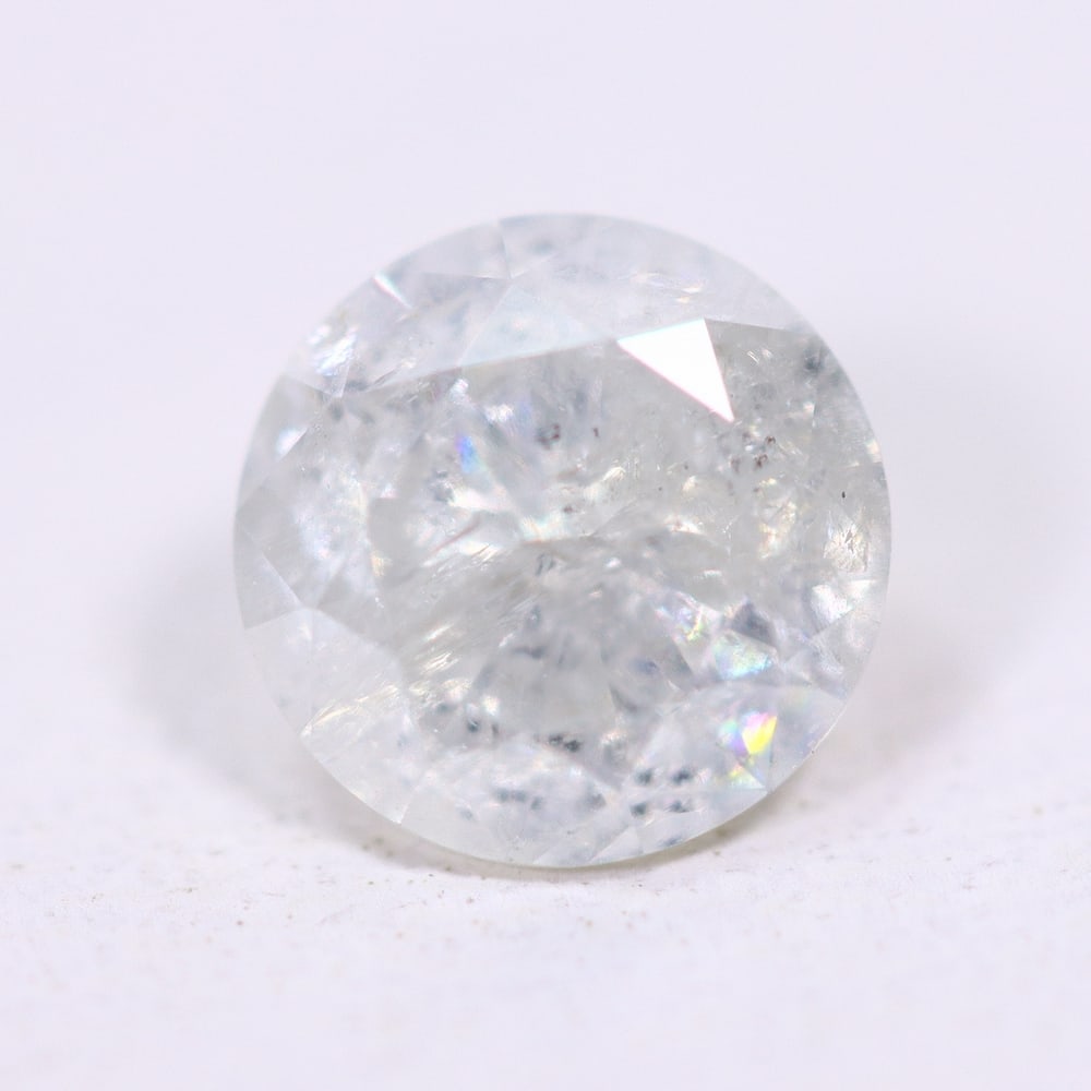 0.52ct White Round Diamond 5.1mm - Natural Diamond, Loose Diamond, 360DD (1 of 2)