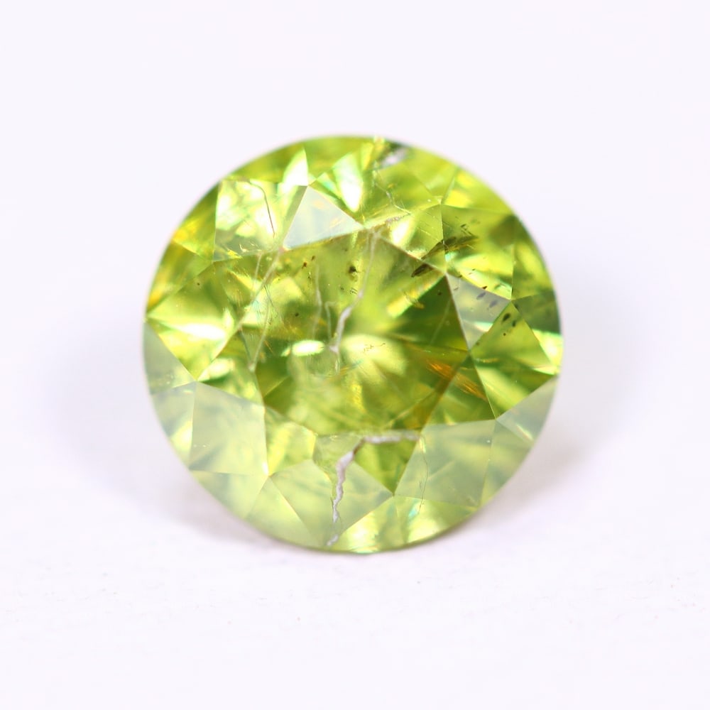 0.83ct Yellow Round Diamond 5.8mm - Natural Diamond, Loose Diamond, 168DD: Ksmith Heritage Auctioneers Subject: Natural Diamond Origin: Africa Treatment: HPHT