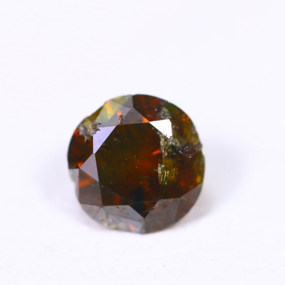 0.33ct Cognac Round Diamond 4.5mm - Natural Diamond, Loose Diamond, 633D: Ksmith Heritage Auctioneers Subject: Natural Diamond Origin: Africa Treatment: Unheated
