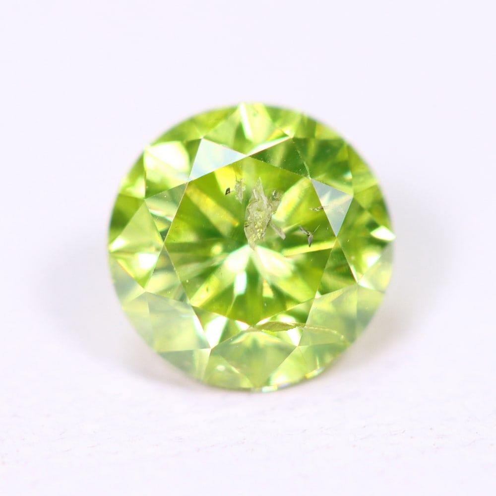 0.46ct Yellow Round Diamond 4.8mm - Natural Diamond, Loose Diamond, 116DD: Ksmith Heritage Auctioneers Subject: Natural Diamond Origin: Africa Treatment: HPHT