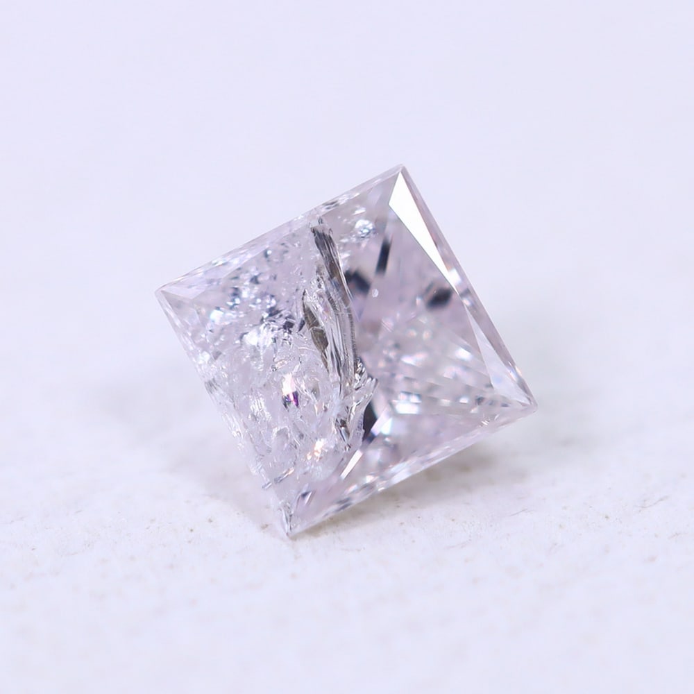 0.13ct Pink Princess Diamond 2.84x2.81mm - Natural Diamond, Loose Diamond, 736D: Ksmith Heritage Auctioneers Subject: Natural Diamond Origin: Africa Treatment: Unheated