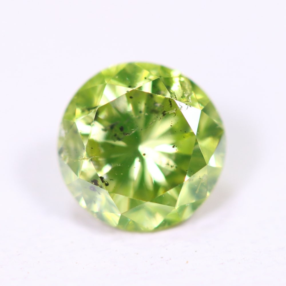 0.44ct Yellow Round Diamond 4.6mm - Natural Diamond, Loose Diamond, 99DD: Ksmith Heritage Auctioneers Subject: Natural Diamond Origin: Africa Treatment: HPHT