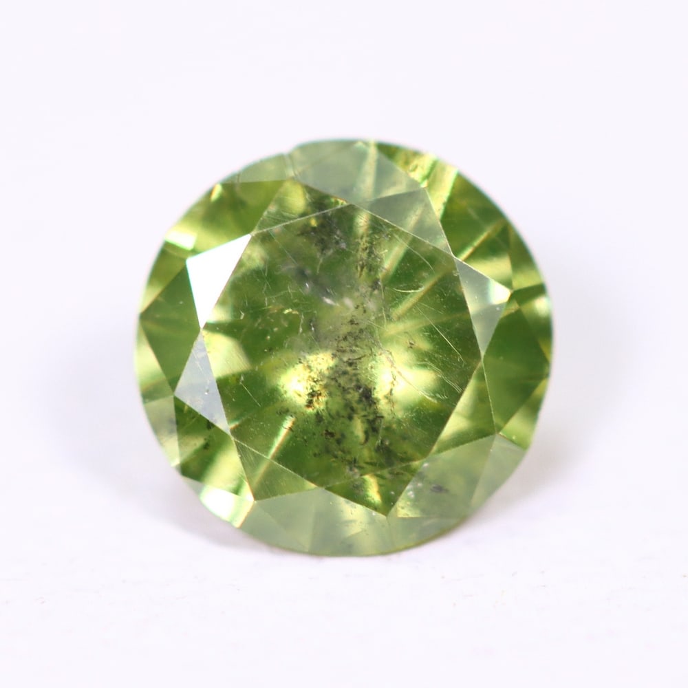 0.33ct Yellow Round Diamond 4.7mm - Natural Diamond, Loose Diamond, 78DD: Ksmith Heritage Auctioneers Subject: Natural Diamond Origin: Africa Treatment: HPHT