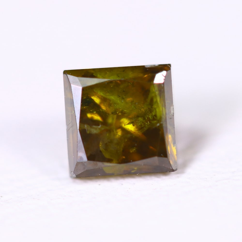 0.47ct Cognac Princess Cut Diamond 3.7x3.7mm - Natural Diamond, Loose Diamond, 348DD: Ksmith Heritage Auctioneers Subject: Natural Diamond Origin: Africa Treatment: Unheated