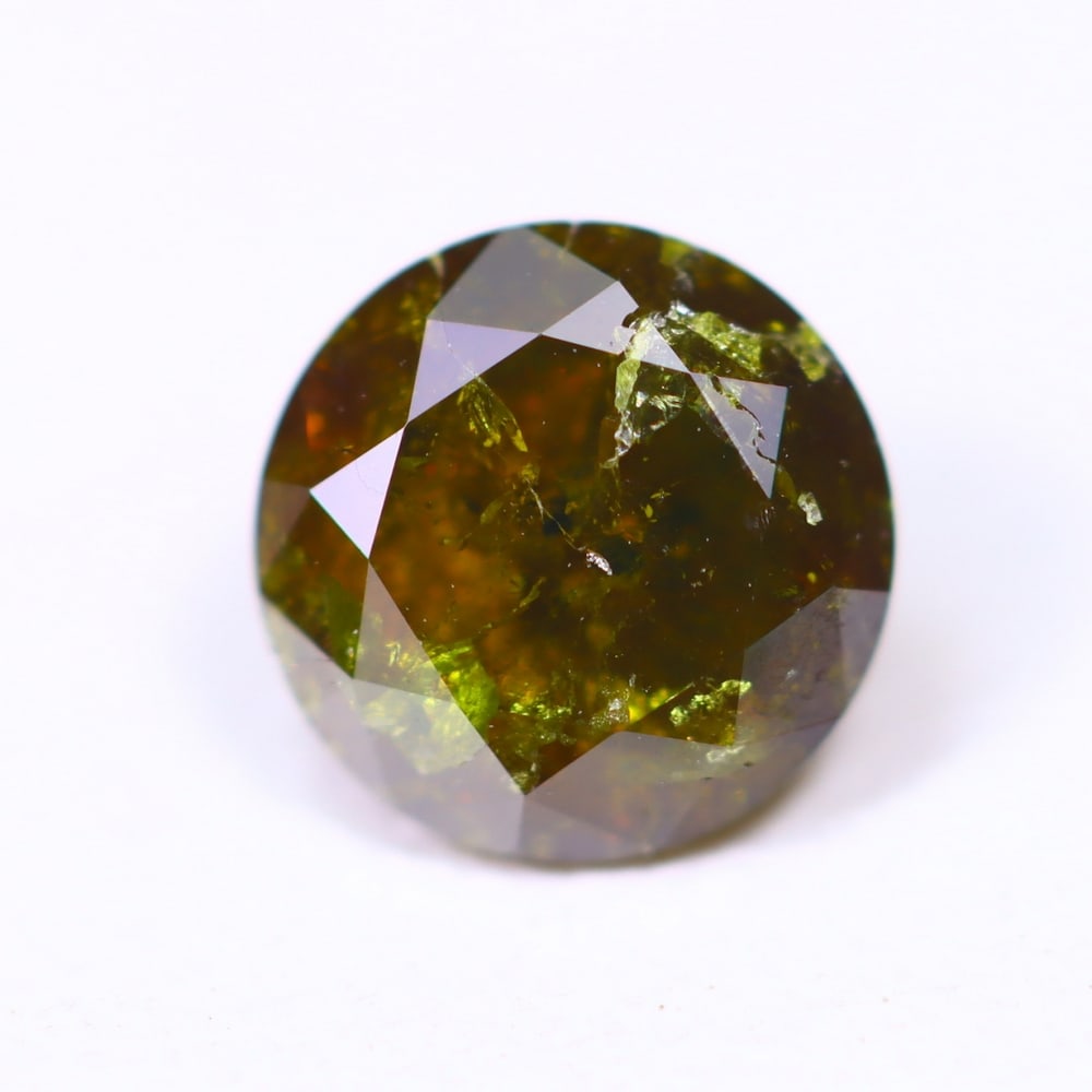 0.63ct Cognac Round Diamond 5.4mm - Natural Diamond, Loose Diamond, 444D: Ksmith Heritage Auctioneers Subject: Natural Diamond Origin: Africa Treatment: Unheated
