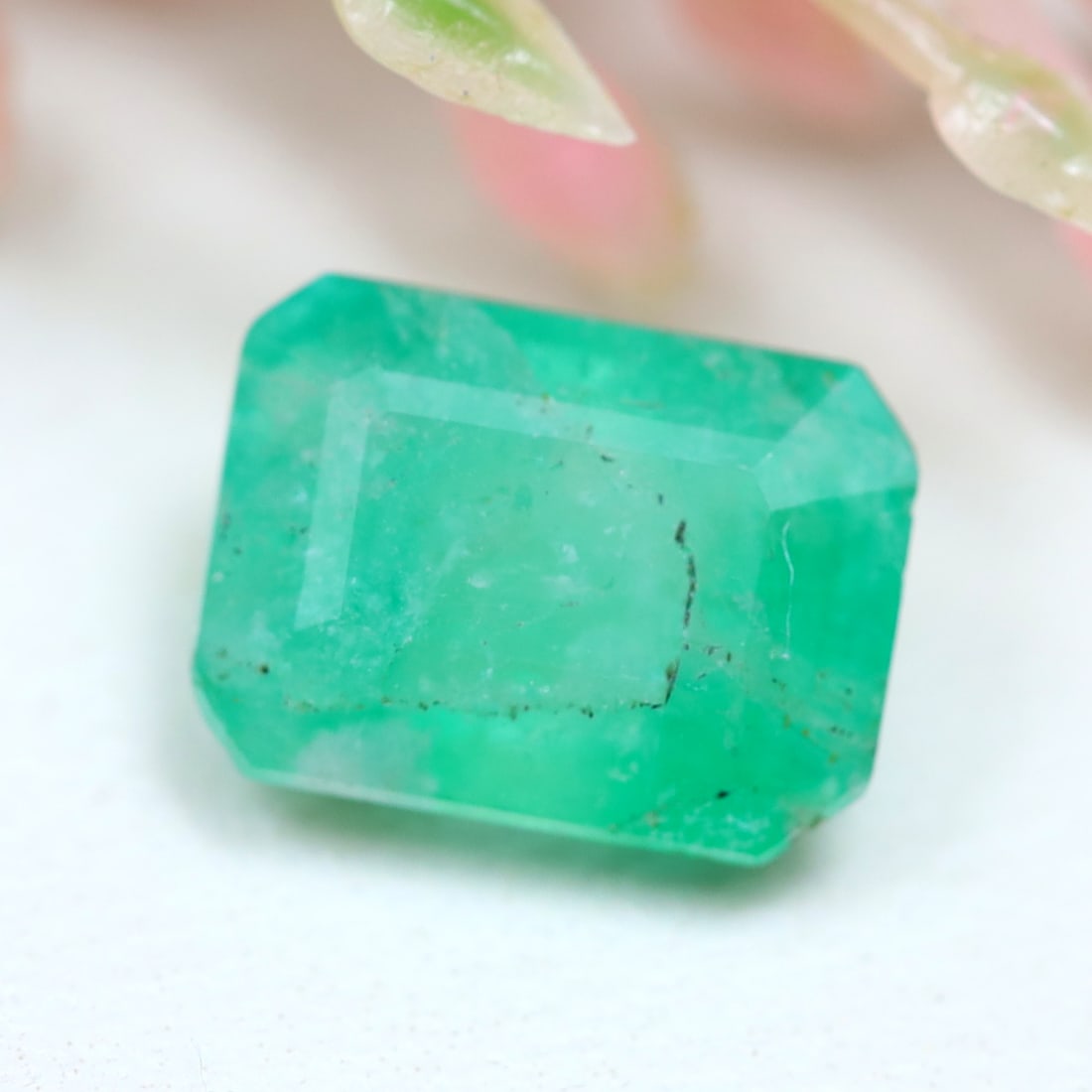 Emerald 1.54Ct Natural Afghanistan Green Emerald Gemstone, 519MZ: Ksmith Jewels Global Welcome to our auction house, today auction brought to you by Ksmith Jewels Global based in Penang, Malaysia specialize in all kinds of opal and color gemstone both in manufacturi