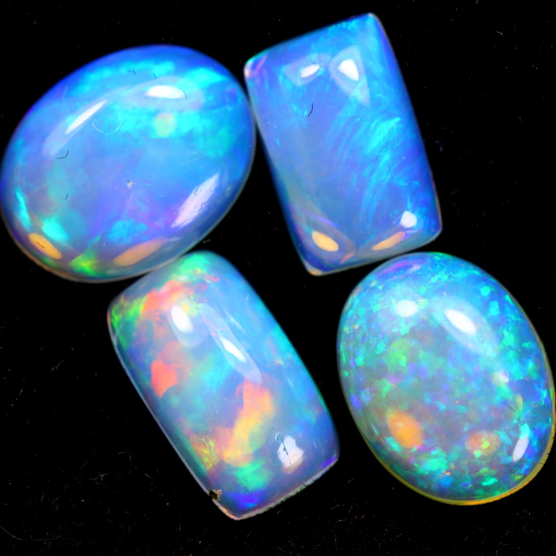 3.89Ct Natural Ethiopian Welo Opal - Ethiopian Opal Cabochon, 1150A: Ksmith Jewels Global Welcome to our auction house, today auction brought to you by Ksmith Jewels Global based in Penang, Malaysia specialize in all kinds of opal and color gemstone both in manufacturi