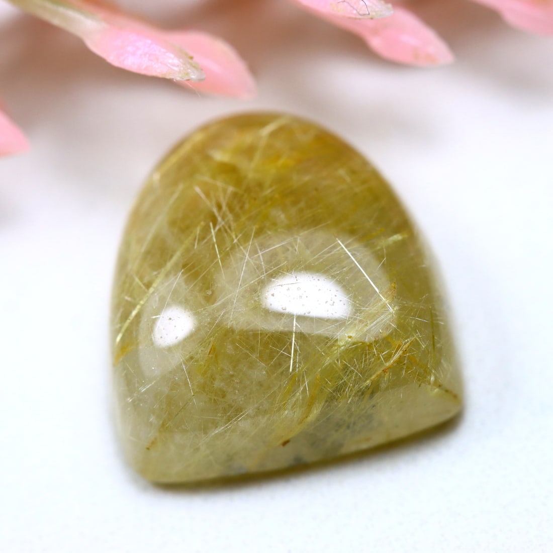 Rutilated Quartz 8.38Ct Natural Golden Rutile Quartz OT7056, 258A (1 of 2)