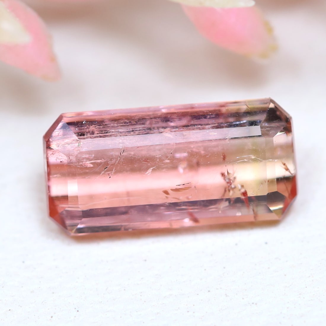 Tourmaline 1.30Ct Rectangular Cut Natural Mozambique Pink Tourmaline, 664MZ: Ksmith Jewels Global Welcome to our auction house, today auction brought to you by Ksmith Jewels Global based in Penang, Malaysia specialize in all kinds of opal and color gemstone both in manufacturi