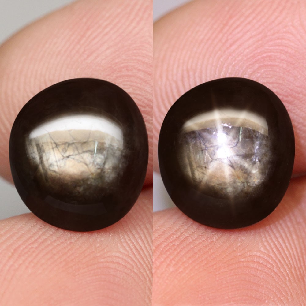 Star Sapphire 11.18Ct Natural Greenish 6 Rays Gold Star Sapphire, 223A: Ksmith Jewels Global Welcome to our auction house, today auction brought to you by Ksmith Jewels Global based in Penang, Malaysia specialize in all kinds of opal and color gemstone both in manufacturi