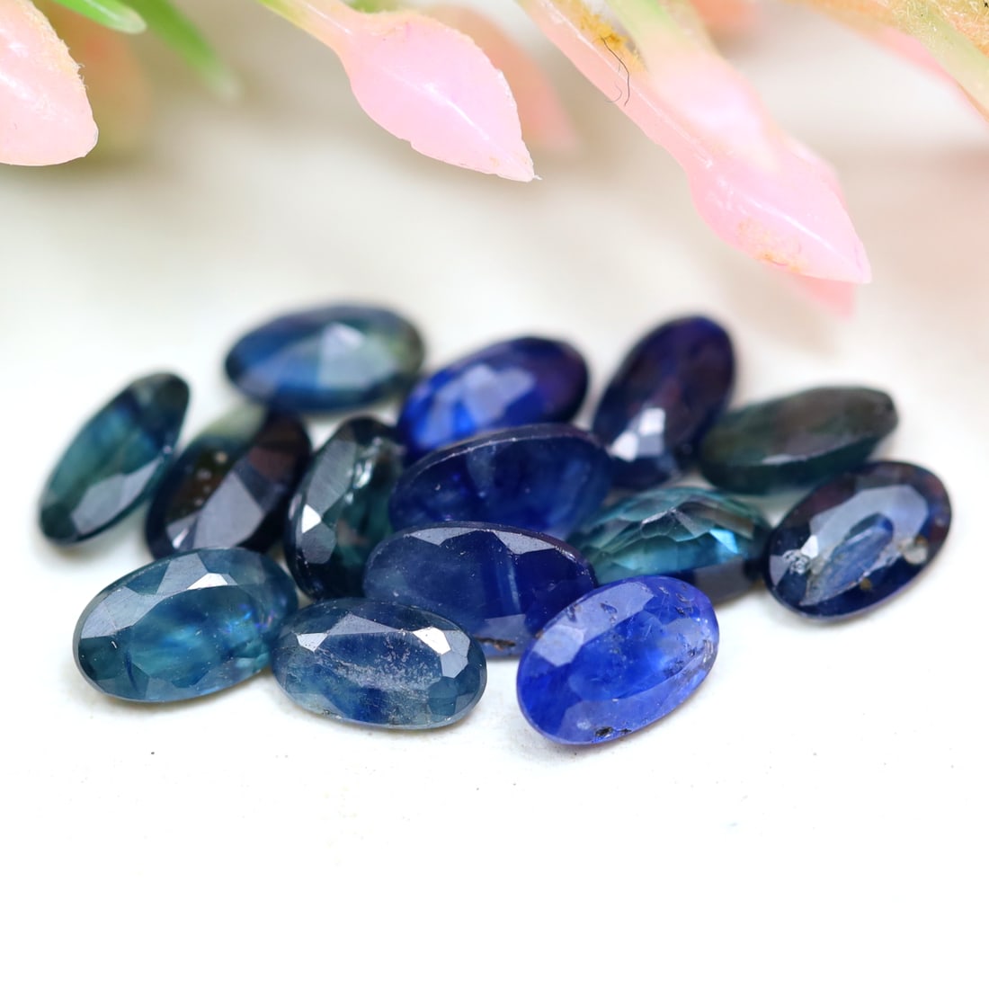 3.24Ct Natural Wholesale Blue Sapphire Lot - Madagascar Gemstone - Oval Faceted, 605MZ: Ksmith Jewels Global Welcome to our auction house, today auction brought to you by Ksmith Jewels Global based in Penang, Malaysia specialize in all kinds of opal and color gemstone both in manufacturi