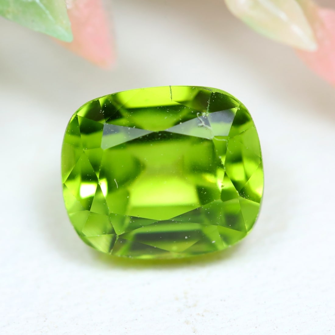 2.07Ct Natural Pakistan Clean Green Peridot Gemstone For Jewelry Making, 816A: Ksmith Jewels Global Welcome to our auction house, today auction brought to you by Ksmith Jewels Global based in Penang, Malaysia specialize in all kinds of opal and color gemstone both in manufacturi