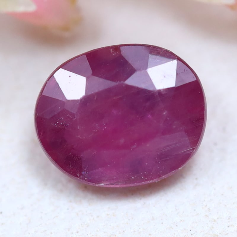 0.75Ct Natural Winza Unheated Ruby Reddish Red Oval Cut for Jewelry Making, 1183B: Ksmith Jewels Global Welcome to our auction house, today auction brought to you by Ksmith Jewels Global based in Penang, Malaysia specialize in all kinds of opal and color gemstone both in manufacturi