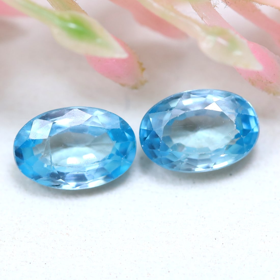1.53Ct Natural Cambodia Blue Zircon Gemstone Pair, 387MZ: Ksmith Jewels Global Welcome to our auction house, today auction brought to you by Ksmith Jewels Global based in Penang, Malaysia specialize in all kinds of opal and color gemstone both in manufacturi