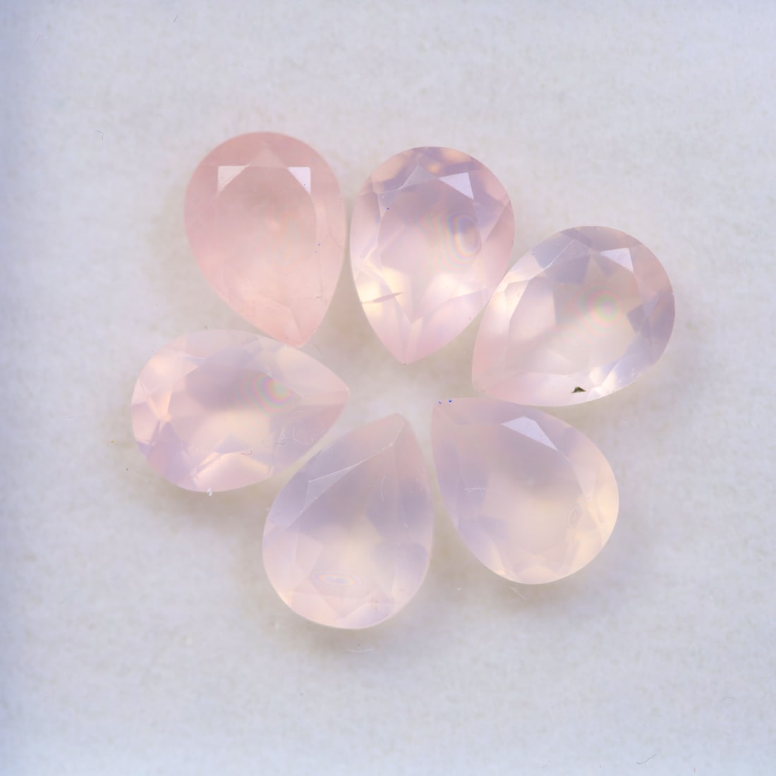 Rose Quartz 6.26Ct Pear Cut Natural Pinkish Rose Quartz Lot OT6567, 542A: Ksmith Jewels Global Welcome to our auction house, today auction brought to you by Ksmith Jewels Global based in Penang, Malaysia specialize in all kinds of opal and color gemstone both in manufacturi