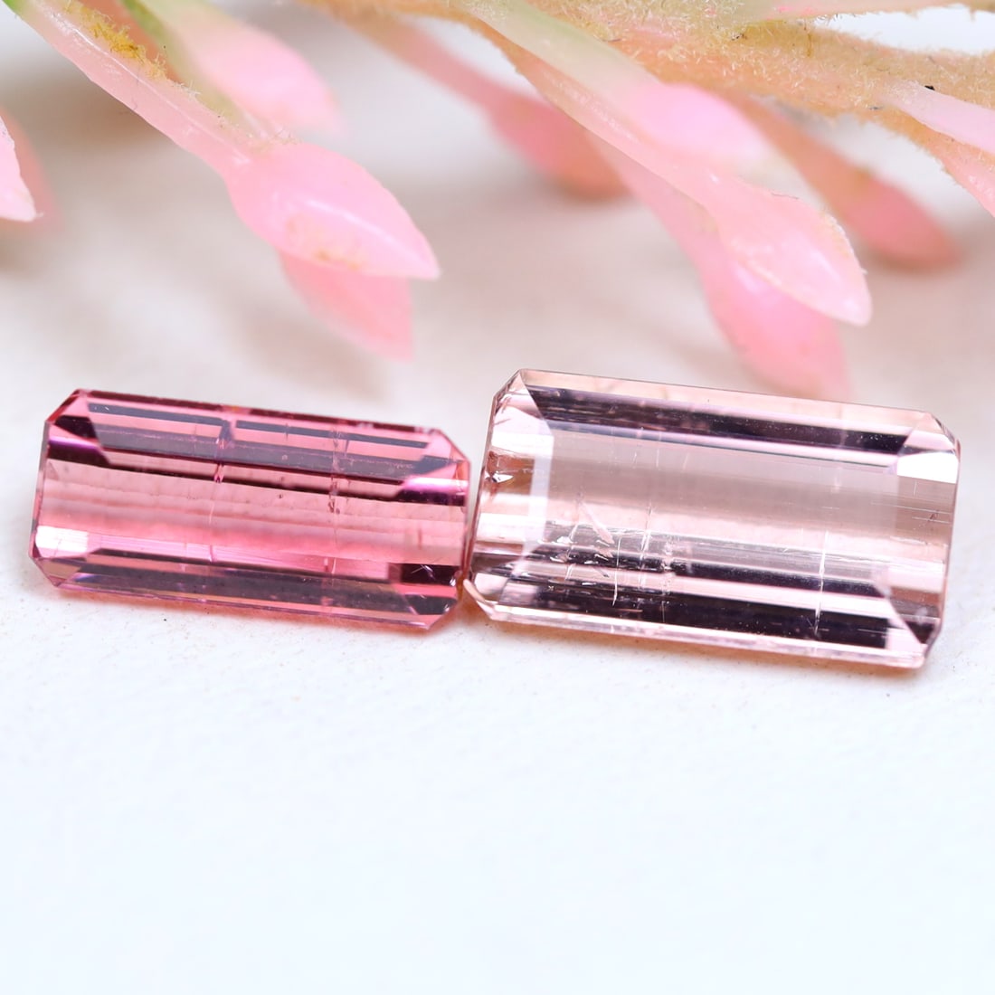 Tourmaline 2.24Ct Natural Afghanistan Pink Tourmaline Gemstone Pair, 999MZ: Ksmith Jewels Global Welcome to our auction house, today auction brought to you by Ksmith Jewels Global based in Penang, Malaysia specialize in all kinds of opal and color gemstone both in manufacturi