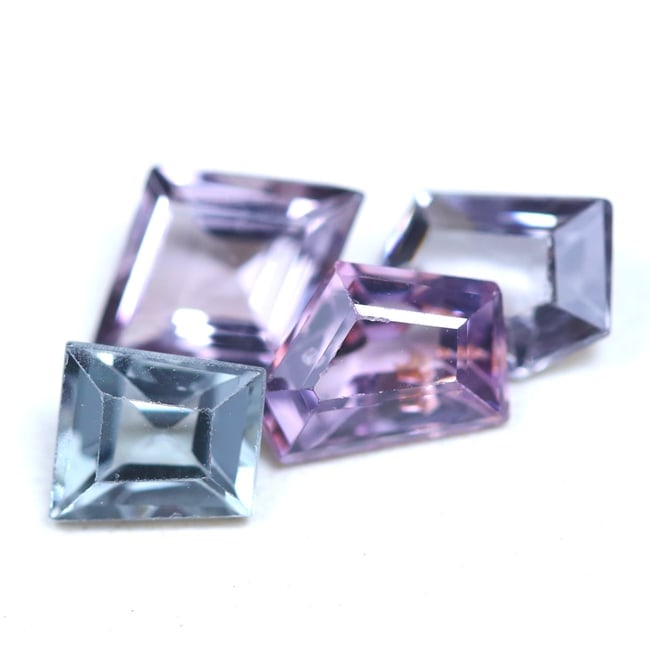 1.94Ct Natural 4PCS.AAA++COLOR SPINEL MOGOK NATURAL GEMSTONE FANCY CUT, 1129B: Ksmith Jewels Global Welcome to our auction house, today auction brought to you by Ksmith Jewels Global based in Penang, Malaysia specialize in all kinds of opal and color gemstone both in manufacturi