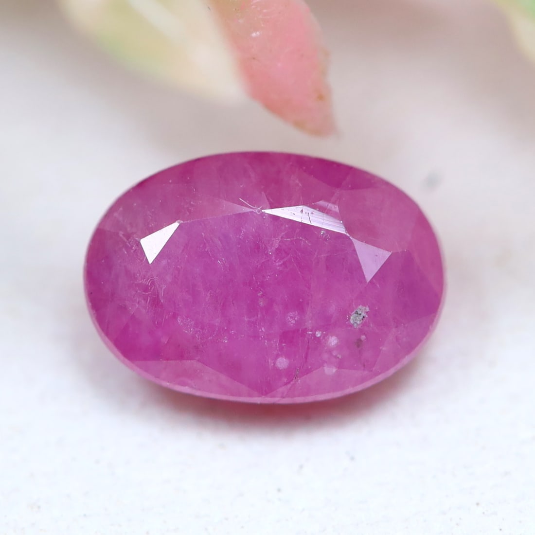 1.08Ct Natural Winza Heated Ruby Pinkish Red Oval Cut for Jewelry Making, 254B: Ksmith Jewels Global Welcome to our auction house, today auction brought to you by Ksmith Jewels Global based in Penang, Malaysia specialize in all kinds of opal and color gemstone both in manufacturi