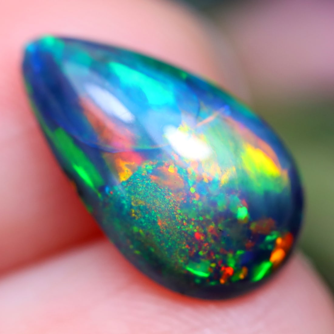 2.26Ct Natural Ethiopian Welo Smoked Opal - Ethiopian Opal Cabochon, 1159A: Ksmith Jewels Global Welcome to our auction house, today auction brought to you by Ksmith Jewels Global based in Penang, Malaysia specialize in all kinds of opal and color gemstone both in manufacturi
