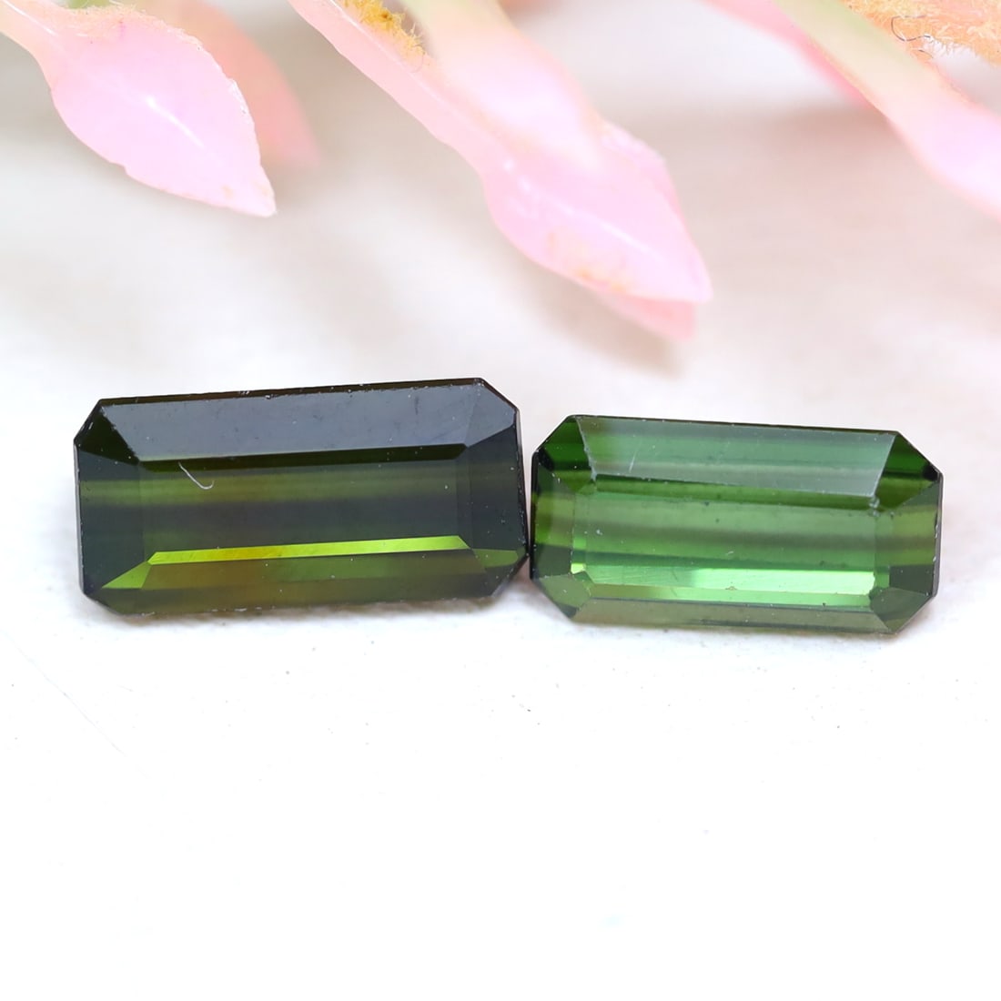 Tourmaline 2.18Ct Natural Mozambique Green Tourmaline Emerald Cut, 825A: Ksmith Jewels Global Welcome to our auction house, today auction brought to you by Ksmith Jewels Global based in Penang, Malaysia specialize in all kinds of opal and color gemstone both in manufacturi