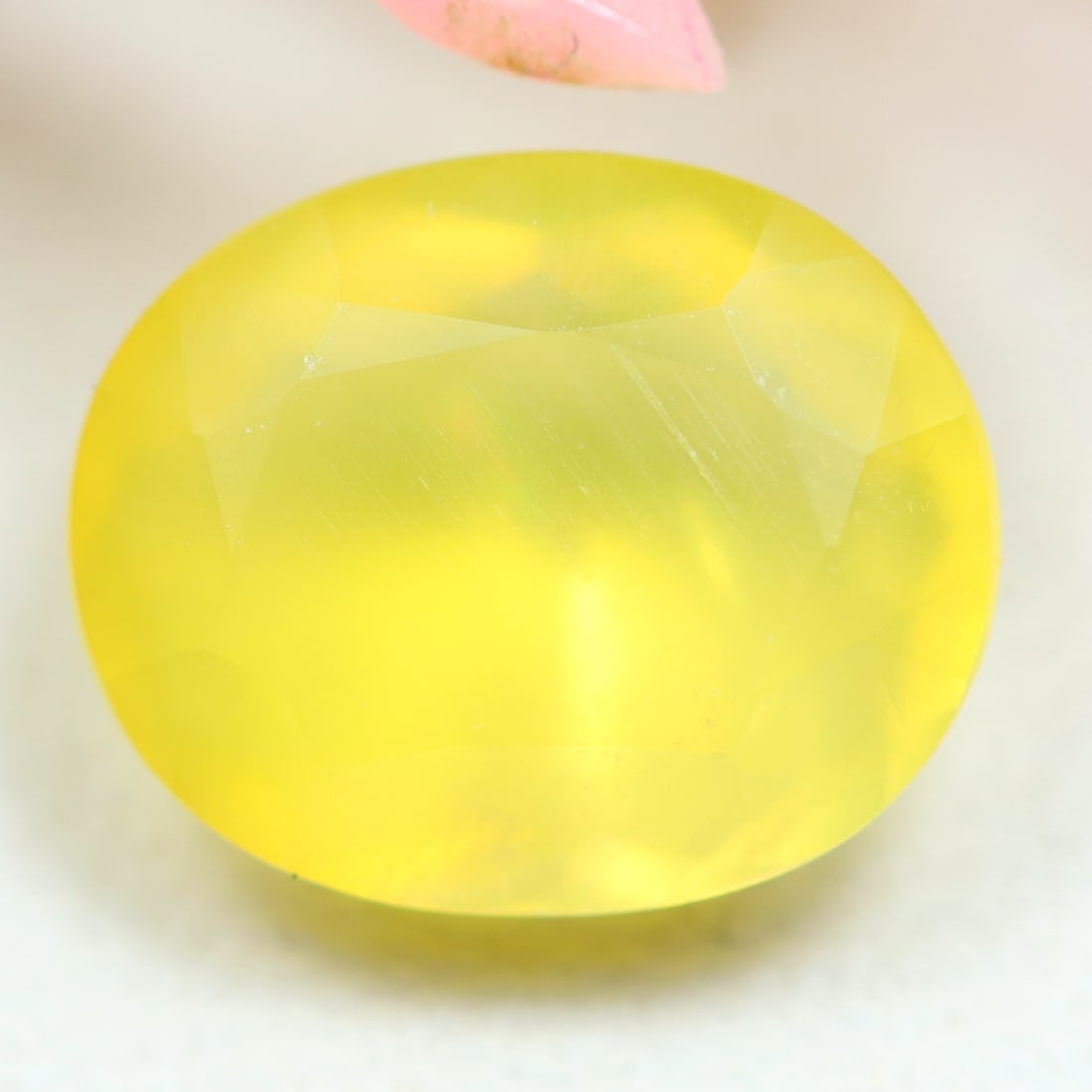 1.69CTS Natural Unheated Yellow Mexico Opal Oval 7.7 x 9.3 x 4.5MM, 262A: Ksmith Jewels Global Welcome to our auction house, today auction brought to you by Ksmith Jewels Global based in Penang, Malaysia specialize in all kinds of opal and color gemstone both in manufacturi