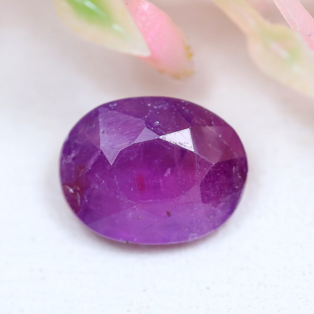 1.0Ct Natural Winza Heated Purplish Pinkish Red Oval Cut for Jewelry Making, 530B: Ksmith Jewels Global Welcome to our auction house, today auction brought to you by Ksmith Jewels Global based in Penang, Malaysia specialize in all kinds of opal and color gemstone both in manufacturi