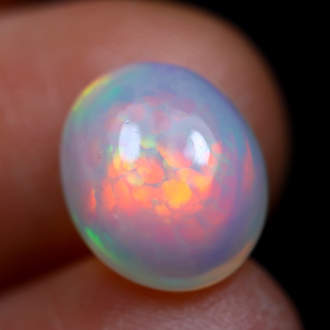 2.45Ct Natural Flashy Rainbow Ethiopian Welo Opal, 487MZ: Ksmith Jewels Global Welcome to our auction house, today auction brought to you by Ksmith Jewels Global based in Penang, Malaysia specialize in all kinds of opal and color gemstone both in manufacturi