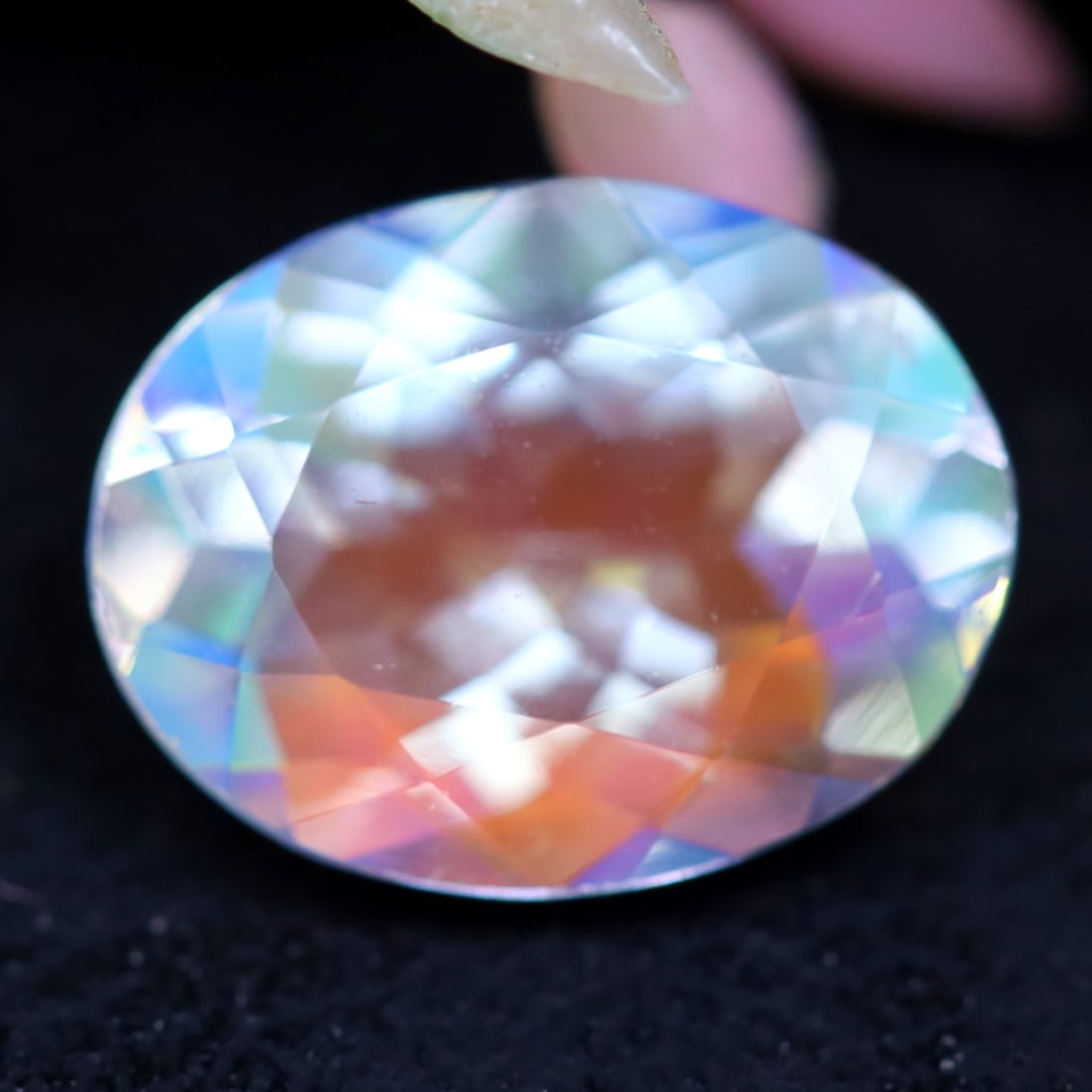 Madagascar Moonstone 1.76Ct Natural Flashy Ranbow Madagascar Moonstone for Jewelry, 1164A: Ksmith Jewels Global Welcome to our auction house, today auction brought to you by Ksmith Jewels Global based in Penang, Malaysia specialize in all kinds of opal and color gemstone both in manufacturi