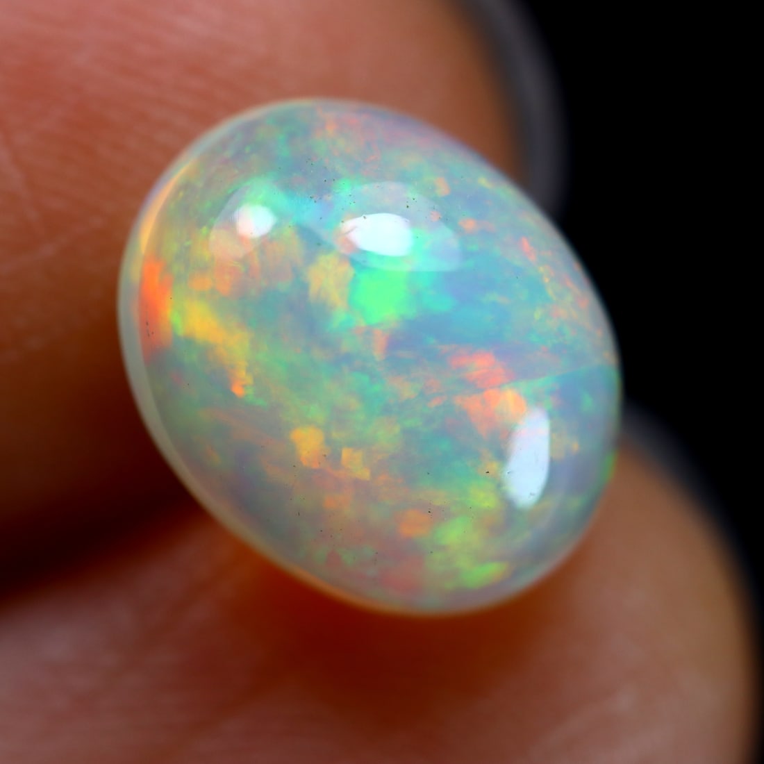 2.43Ct Natural Ethiopian Welo Opal - Ethiopian Opal Cabochon, 846A: Ksmith Jewels Global Welcome to our auction house, today auction brought to you by Ksmith Jewels Global based in Penang, Malaysia specialize in all kinds of opal and color gemstone both in manufacturi