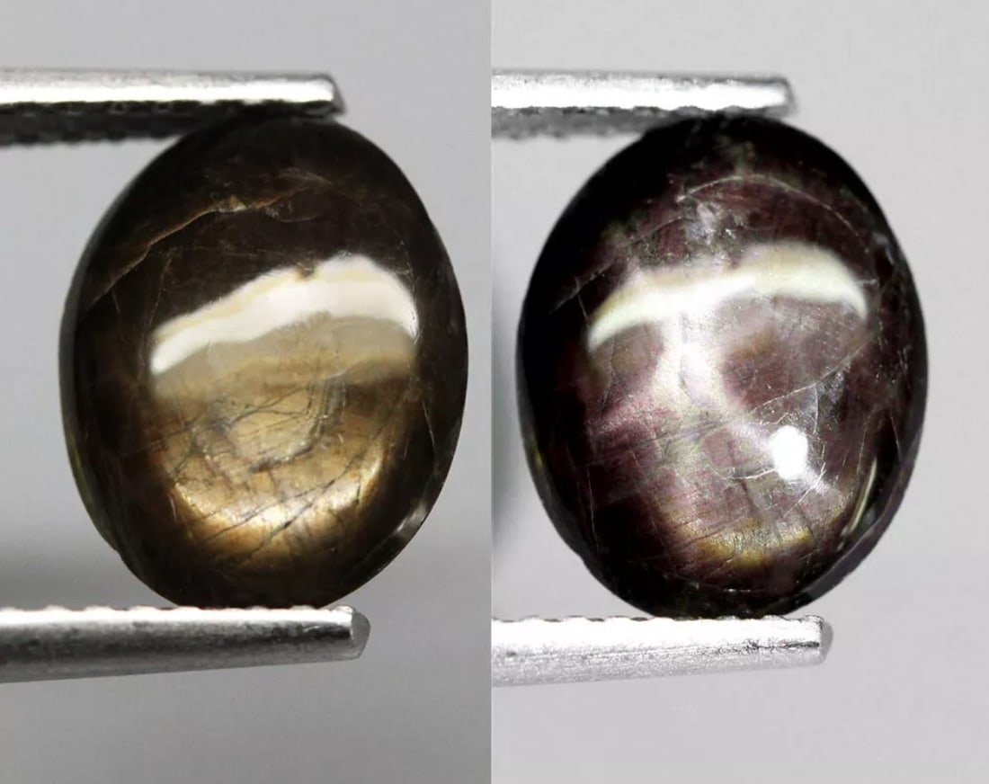Star Sapphire 2.32Ct Natural Golden Black 6 Rays Star Sapphire, 455MZ: Ksmith Jewels Global Welcome to our auction house, today auction brought to you by Ksmith Jewels Global based in Penang, Malaysia specialize in all kinds of opal and color gemstone both in manufacturi