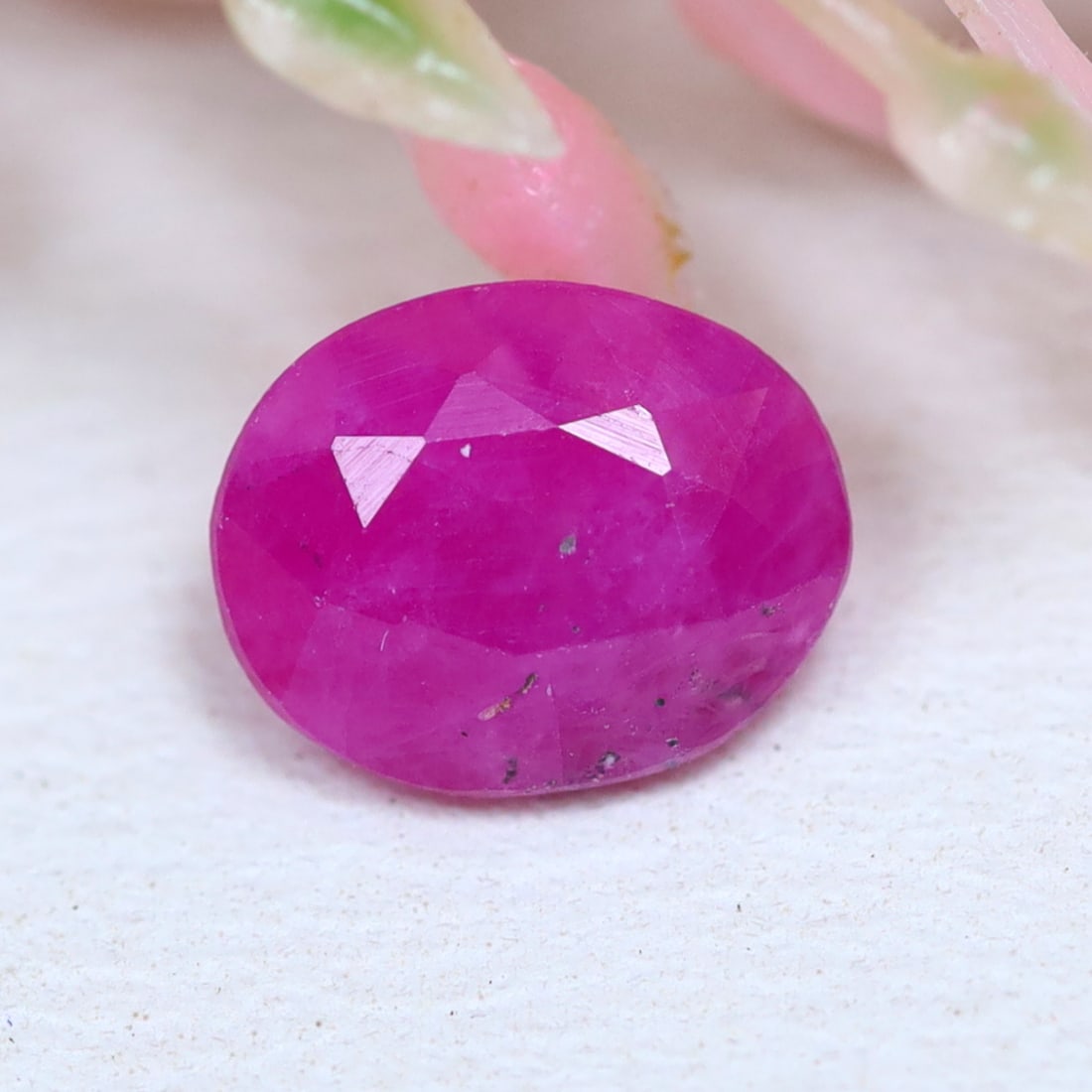 1.02Ct Natural Heated Pinkish Red Ruby - Mozambique Gemstone - Oval Faceted, 1087MZ: Ksmith Jewels Global Welcome to our auction house, today auction brought to you by Ksmith Jewels Global based in Penang, Malaysia specialize in all kinds of opal and color gemstone both in manufacturi