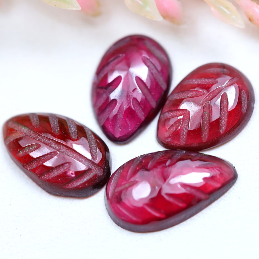 6.45Ct Natural Garnet Hand Carved Cut Gemstone Lots, 123MZ: Ksmith Jewels Global Welcome to our auction house, today auction brought to you by Ksmith Jewels Global based in Penang, Malaysia specialize in all kinds of opal and color gemstone both in manufacturi