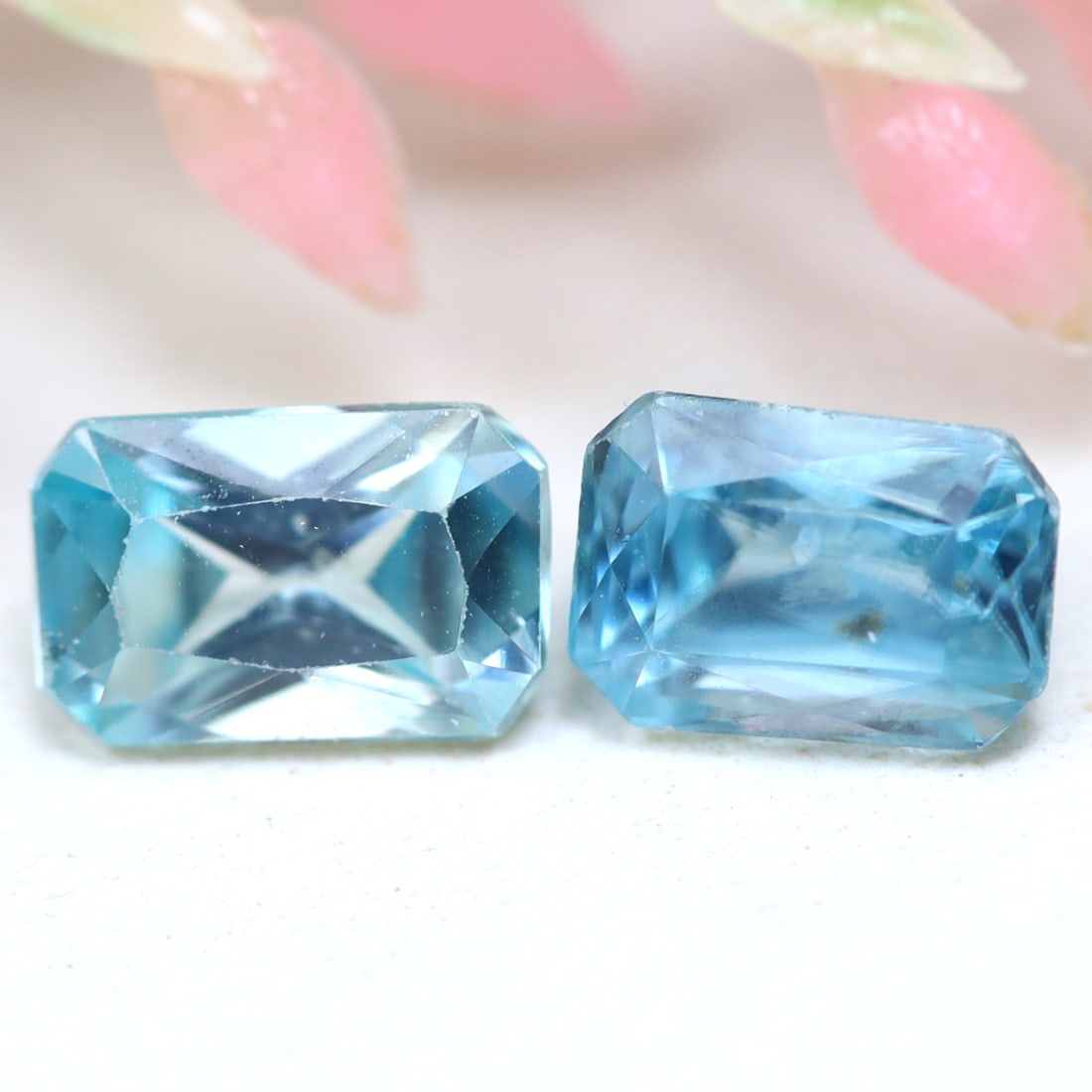1.73Ct Natural Cambodia Blue Zircon Gemstone Pair, 1137MZ: Ksmith Jewels Global Welcome to our auction house, today auction brought to you by Ksmith Jewels Global based in Penang, Malaysia specialize in all kinds of opal and color gemstone both in manufacturi