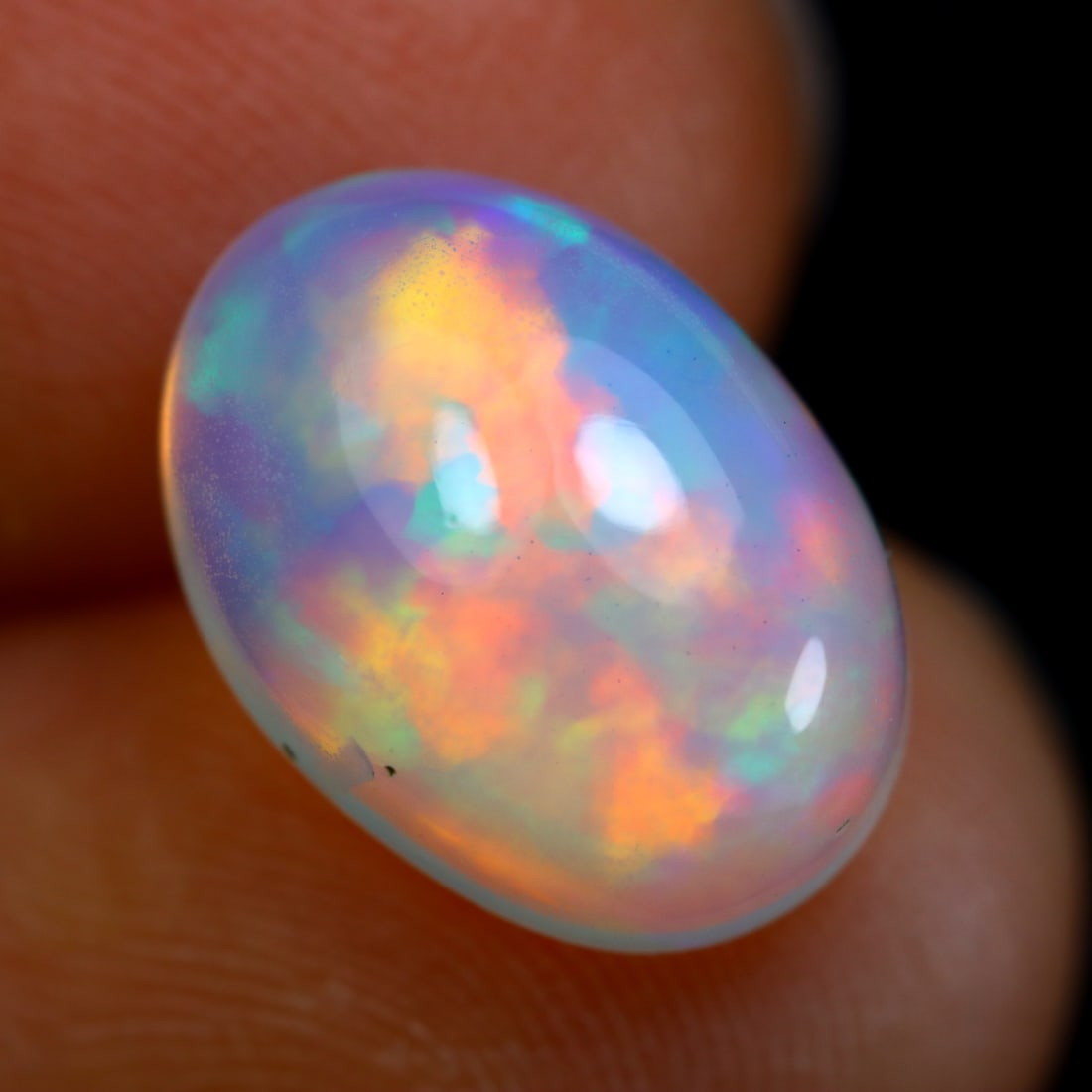 2.63Ct Natural Flashy Rainbow Ethiopian Welo Opal, 230B: Ksmith Jewels Global Welcome to our auction house, today auction brought to you by Ksmith Jewels Global based in Penang, Malaysia specialize in all kinds of opal and color gemstone both in manufacturi
