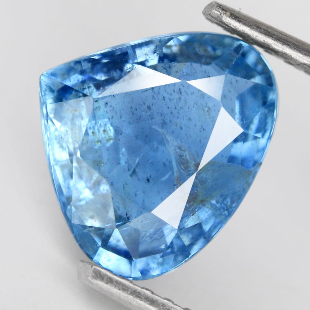 Aquamarine 1.86Ct Natural Brazil Untreated Aquamarine Pear Cut, 260A: Ksmith Jewels Global Welcome to our auction house, today auction brought to you by Ksmith Jewels Global based in Penang, Malaysia specialize in all kinds of opal and color gemstone both in manufacturi