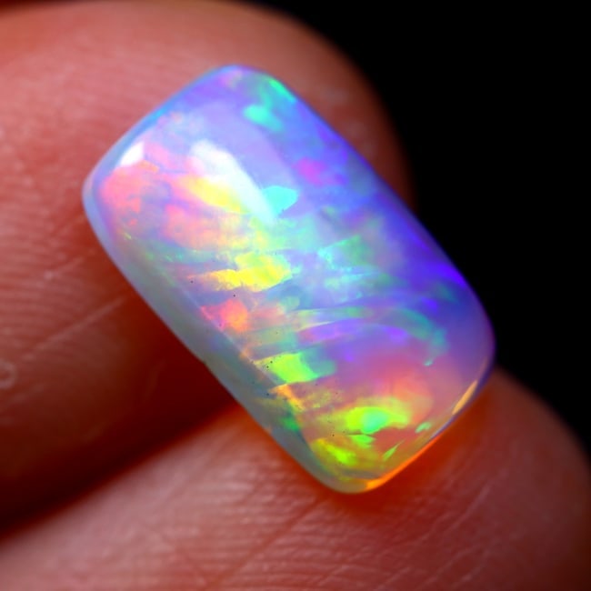 1.42Ct Natural Ethiopian Welo Opal - Ethiopian Opal Cabochon, 864A: Ksmith Jewels Global Welcome to our auction house, today auction brought to you by Ksmith Jewels Global based in Penang, Malaysia specialize in all kinds of opal and color gemstone both in manufacturi