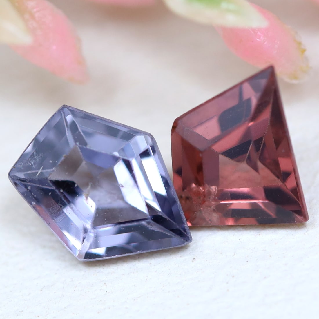 1.42Ct Natural 2PCS.AAA++COLOR SPINEL MOGOK NATURAL GEMSTONE FANCY CUT, 1110A: Ksmith Jewels Global Welcome to our auction house, today auction brought to you by Ksmith Jewels Global based in Penang, Malaysia specialize in all kinds of opal and color gemstone both in manufacturi