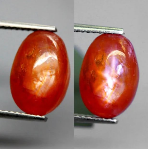 Star Ruby 5.17Ct Natural Unheated Star Ruby 6 Rays Oval Cabochon, 1196B: Ksmith Jewels Global Welcome to our auction house, today auction brought to you by Ksmith Jewels Global based in Penang, Malaysia specialize in all kinds of opal and color gemstone both in manufacturi