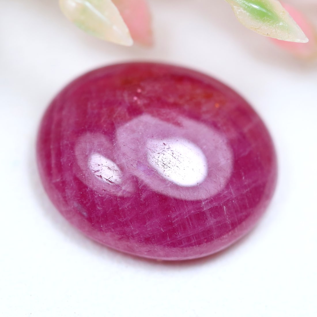 5.74Ct Natural Madagascar Heated Ruby Top Red Oval Cut Cabochon, 127MZ: Ksmith Jewels Global Welcome to our auction house, today auction brought to you by Ksmith Jewels Global based in Penang, Malaysia specialize in all kinds of opal and color gemstone both in manufacturi