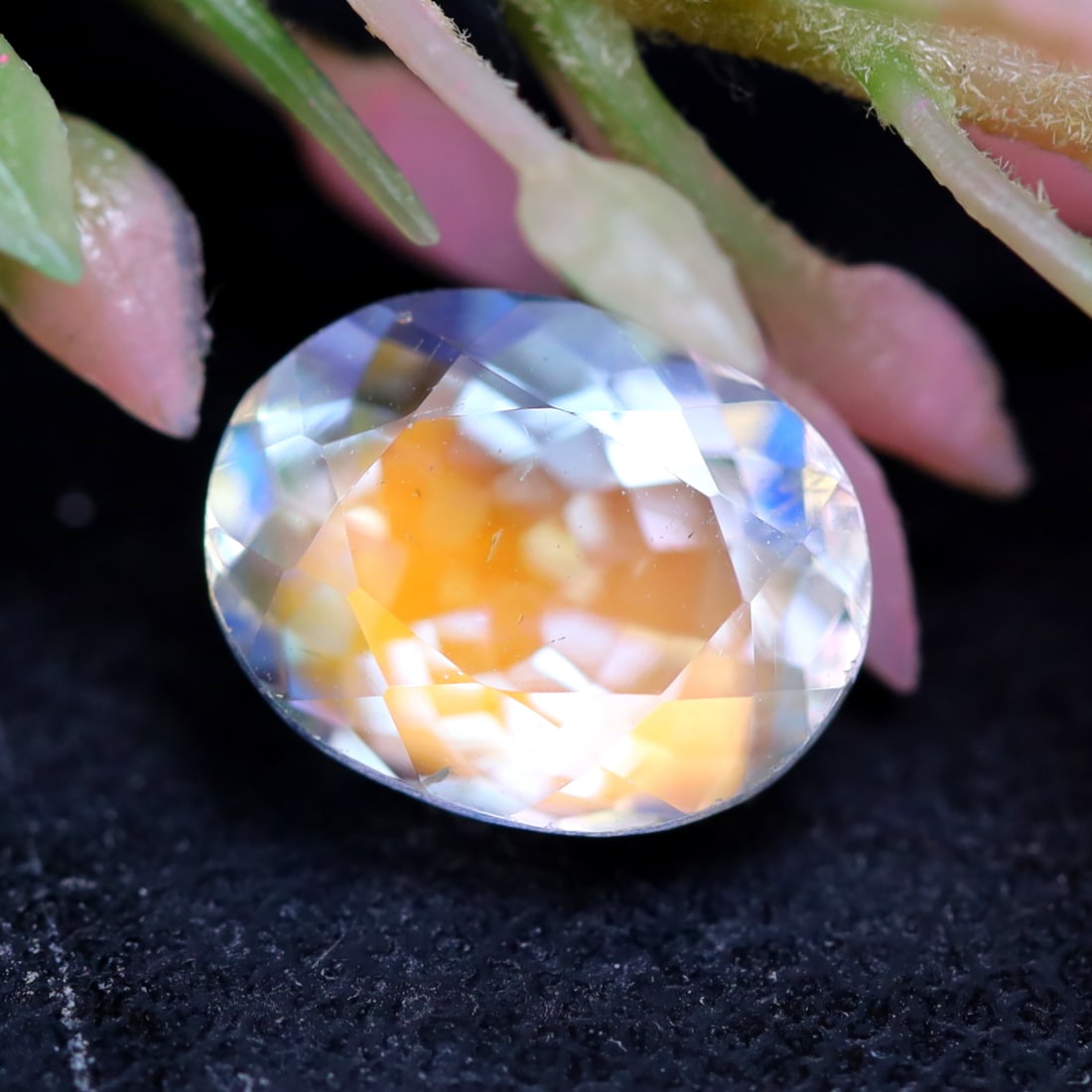 Madagascar Moonstone 1.82Ct Natural Flashy Ranbow Madagascar Moonstone for Jewelry, 701MZ: Ksmith Jewels Global Welcome to our auction house, today auction brought to you by Ksmith Jewels Global based in Penang, Malaysia specialize in all kinds of opal and color gemstone both in manufacturi