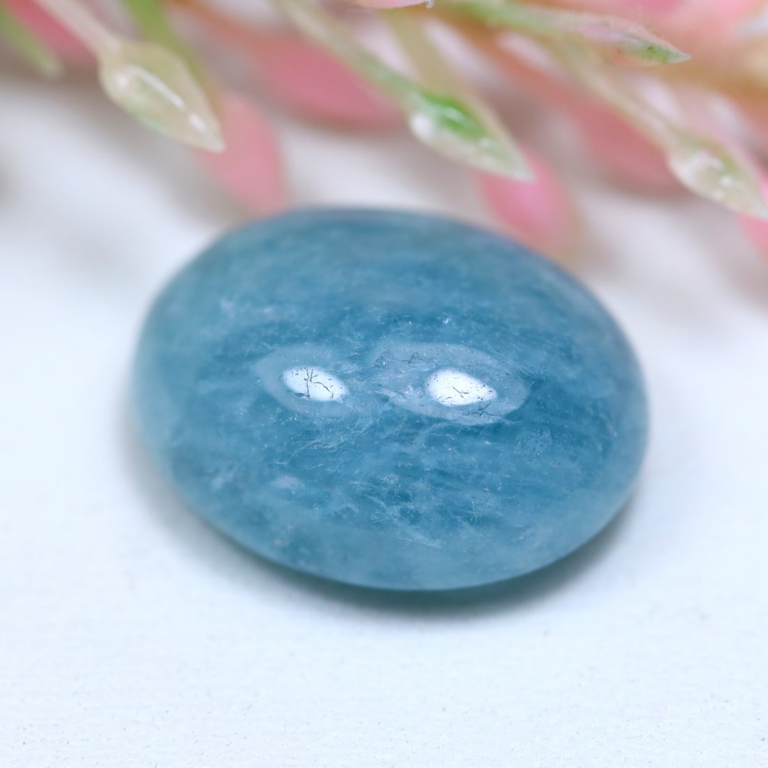 Aquamarine 8.92Ct Natural Blue Aquamarine Smooth Cabochon (OT6979), 572A: Ksmith Jewels Global Welcome to our auction house, today auction brought to you by Ksmith Jewels Global based in Penang, Malaysia specialize in all kinds of opal and color gemstone both in manufacturi