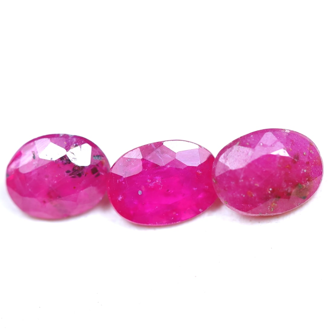 1.25Ct Natural Winza Heated Ruby Reddish Red Oval Cut for Jewelry Making, 580B (1 of 2)