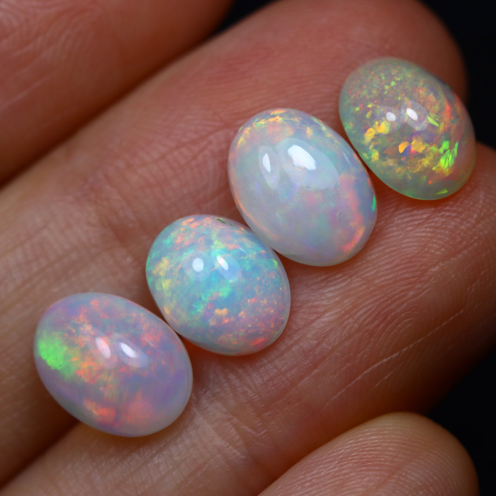 5.73Ct Natural Flashy Rainbow Ethiopian Welo Opal, 244B: Ksmith Jewels Global Welcome to our auction house, today auction brought to you by Ksmith Jewels Global based in Penang, Malaysia specialize in all kinds of opal and color gemstone both in manufacturi