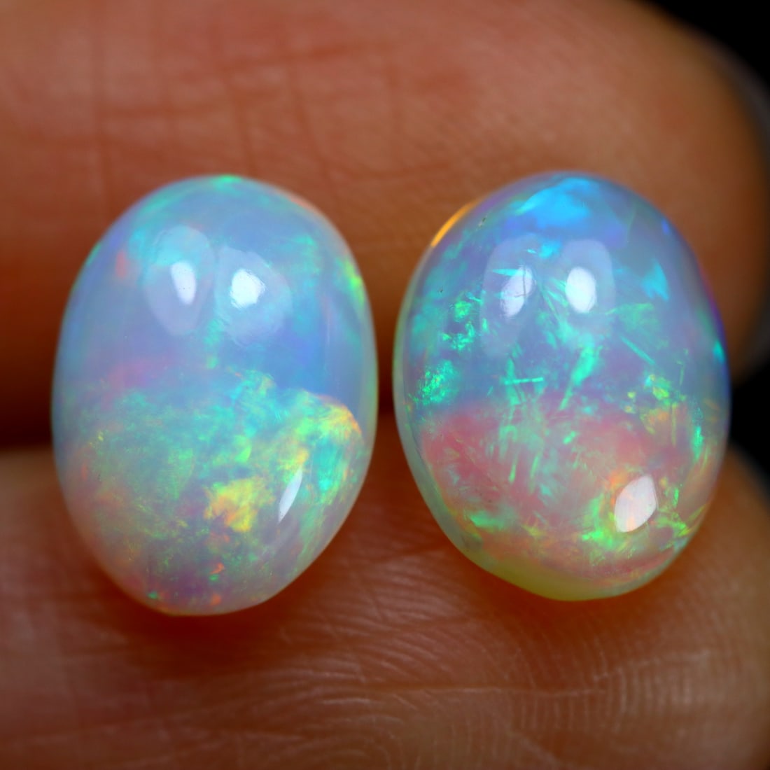 3.81Ct Natural Ethiopian Welo Opal - Ethiopian Opal Cabochon, 883A: Ksmith Jewels Global Welcome to our auction house, today auction brought to you by Ksmith Jewels Global based in Penang, Malaysia specialize in all kinds of opal and color gemstone both in manufacturi